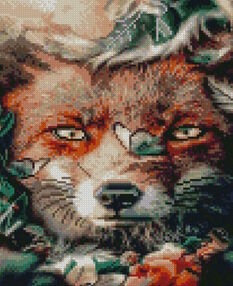 Алмазна мозаїка 30х40 HX482 Руда красуня "Strateg"