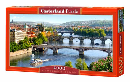 пазли castorland 4000 елементів vltava bridges in prague 400096