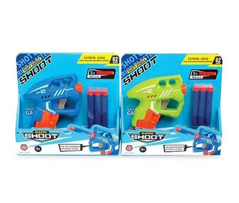 пістолет м'які кулі 3шт, 2 кольори hy6006-1