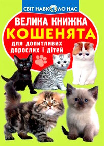 велика книжка кошенята велика книжка кошенята