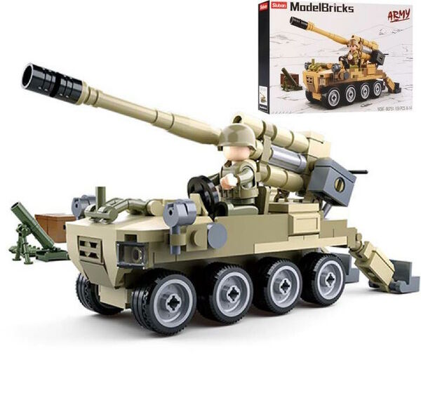 конструктор sluban військова техніка фігурка 159 деталей m38-b0751 Ціна (цена) 216.10грн. | придбати  купити (купить) конструктор sluban військова техніка фігурка 159 деталей m38-b0751 доставка по Украине, купить книгу, детские игрушки, компакт диски 0