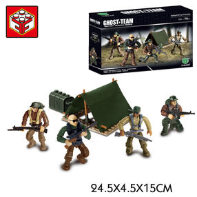 конструктор військовий з палаткою 98 деталей XJ-983