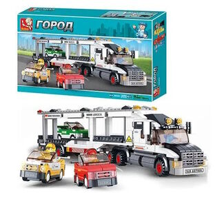 Конструктор Sluban трейлер 638 ел М38-В0339