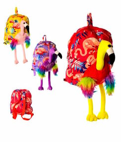 ИД Рюкзак MP 1871 фламінго, застібка-блискавка, м'який, мікс кольорів ИД Рюкзак MP 1871 фламінго, застібка-блискавка, м'який, мікс кольорів