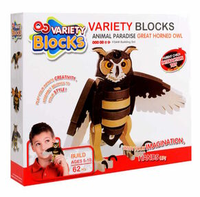 Конструктор 3141 сова EVA, 62 деталей