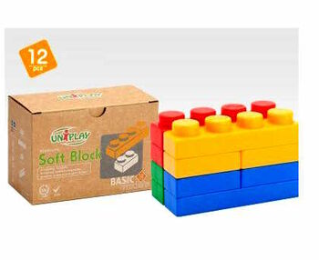 Конструктор Uniplay з еластичними властивостями 12 елементів