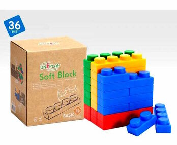 Конструктор Uniplay з еластичними властивостями 36 елементів