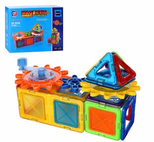 Конструктор магнітний 32 деталей  LT9002