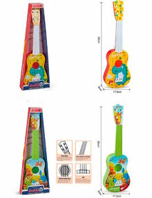 Гітара струни медіатор дерево мікс кольорів 898-43-44