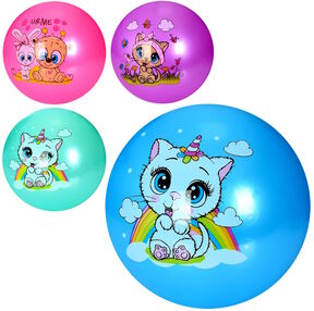 мяч дитячий 4 кольори 3 види MS 3510