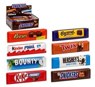 Антистрес сквіш батончик Snickers / Bounty / Twix / KitKat 712364