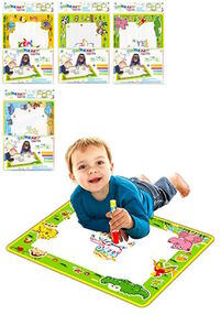 Килимок для малювання водою ручка 2штуки 4 види LT3942-43-44-45-1