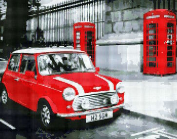 Алмазна мозаїка 40х50 АМО7224 Барви Лондона "Ідейка"