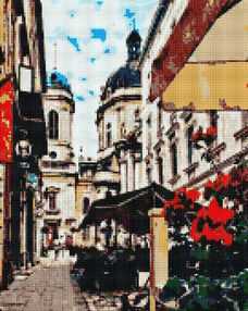 Алмазна мозаїка 40х50 АМО7229 Чарівний Львів "Ідейка"