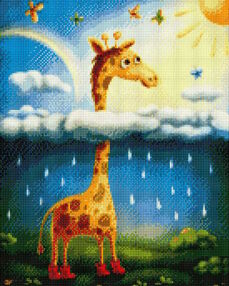 Алмазна мозаїка 40х50 АМО7323 Все буде добре "Ідейка"