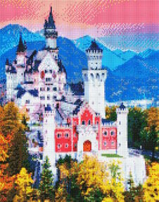 Алмазна мозаїка 40х50 АМО7464 Казкова Німеччина "Ідейка"
