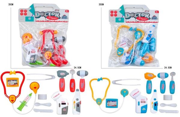 Набір лікаря стетоскоп медичні інструменти 2 кольори 5507-08-11 Ціна (цена) 99.70грн. | придбати  купити (купить) Набір лікаря стетоскоп медичні інструменти 2 кольори 5507-08-11 доставка по Украине, купить книгу, детские игрушки, компакт диски 1