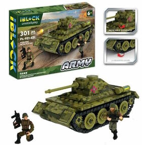 Конструктор  IBLOCK Армія 301 деталей 921-431 PL