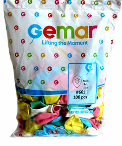 Кульки повітряні 1103-1643 малюнок Єдиноріг 30см/12