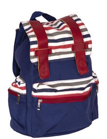 Рюкзак Leader 977474 молодіжний Канвас смужка 37х30х20см