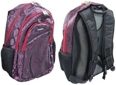 Рюкзак Leader 982202 ортопедичний Фіолетово-червоний 46х30х15см Рюкзак Leader 982202 ортопедичний Фіолетово-червоний 46х30х15см