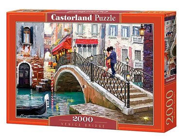 пазли castorland 2000 елементів venice bridge 200559