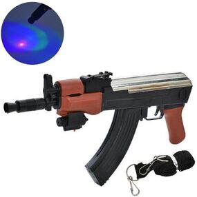 Автомат іграшковий на кульках лазер батарейки Р998-1 Автомат іграшковий на кульках лазер батарейки Р998-1