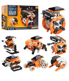 Конструктор робот/транспорт 7 в 1 сонячна батарея  9501
