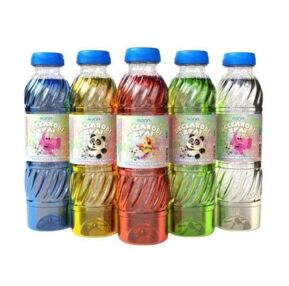 Запаска кольорова для мильних бульбашок 500 мл літр Нола