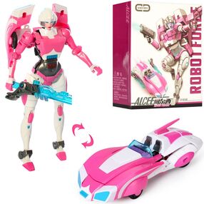 трансформер металевий робот+трансформер w8039