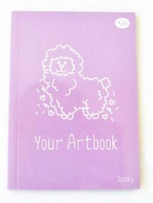 Блокнот А5 64 аркушів Artbook SPOONY lama