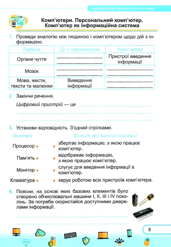 інформатика 5 клас робочий зошит за програмою ривкінд Ціна (цена) 72.00грн. | придбати  купити (купить) інформатика 5 клас робочий зошит за програмою ривкінд доставка по Украине, купить книгу, детские игрушки, компакт диски 3