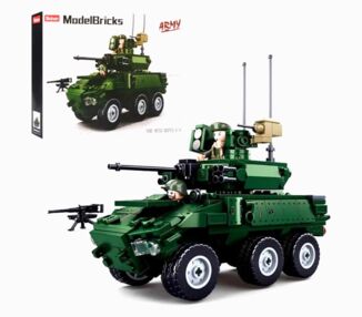 конструктор sluban бойовий транспорт 382 деталі m38-b0753