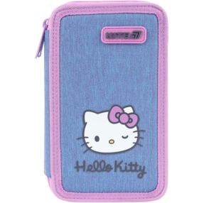 Пенал Kite 2 відділення Hello Kitty K26-623