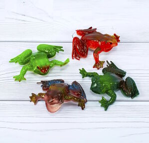 жаба мікс кольорів 8 см КА-23-5