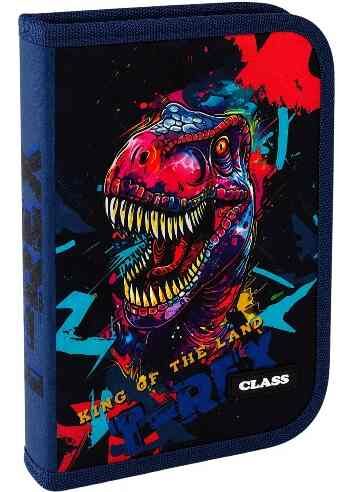 Пенал Class на блискавці 1 відділення T-rex 26006C Ціна (цена) 150.00грн. | придбати  купити (купить) Пенал Class на блискавці 1 відділення T-rex 26006C доставка по Украине, купить книгу, детские игрушки, компакт диски 0