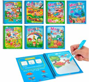 Книжка для малювання на спіралі картонна 80843-5-6-7-8-9-0