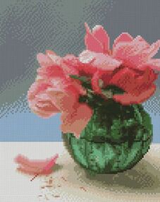 Алмазна мозаїка 30х40 HX489 Чайна роза "Strateg"