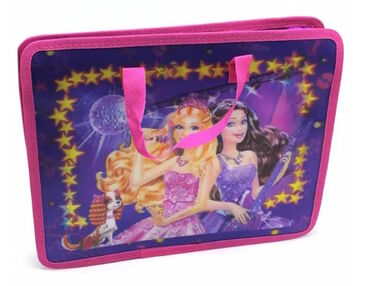 портфель 3d з тканевими ручками пластиковий подруги 33 х 26,5 х 8,5 см