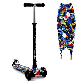 Самокат Best Scooter MAXI пластмасовий 4 кольори A 25778/779-1540 Самокат Best Scooter MAXI пластмасовий 4 кольори A 25778/779-1540