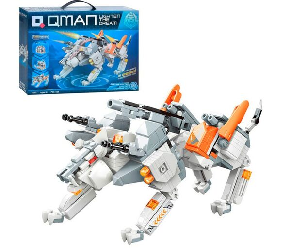 Конструктор Qman білий тигр 525 елементів 41227 Ціна (цена) 408.80грн. | придбати  купити (купить) Конструктор Qman білий тигр 525 елементів 41227 доставка по Украине, купить книгу, детские игрушки, компакт диски 0