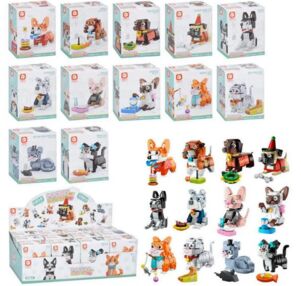 Конструктор тварина кіт чи собака від 123 деталей FC8283