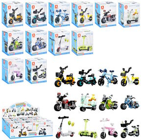 конструктор мототранспорт від 101 деталі 12 видів FC8278