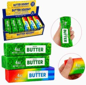 Антистрес сквіш Butter 14 см масло MC 712387