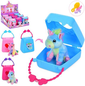 Конячка  мяконабивна гребінець аксесуари переноска  DR5048