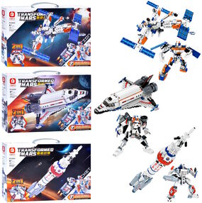 Конструктор FC1031-1033-1034 космічний транспорт, 2 в 1 від 357 деталей