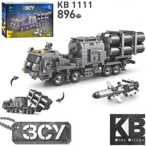 Конструктор KB 1111 військова техніка, 896 деталей