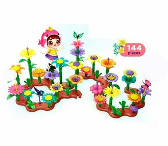 конструктор квіти 144 деталі CJ-2023
