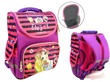 Рюкзак Leader 988882 Блондинка короб ортопед 34х26х15см Рюкзак Leader 988882 Блондинка короб ортопед 34х26х15см