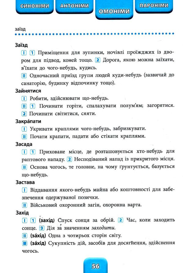 шкільний словничок 1-4 кл синоніми,антоніми,омоніми,пароніми 22р Ціна (цена) 58.04грн. | придбати  купити (купить) шкільний словничок 1-4 кл синоніми,антоніми,омоніми,пароніми 22р доставка по Украине, купить книгу, детские игрушки, компакт диски 3